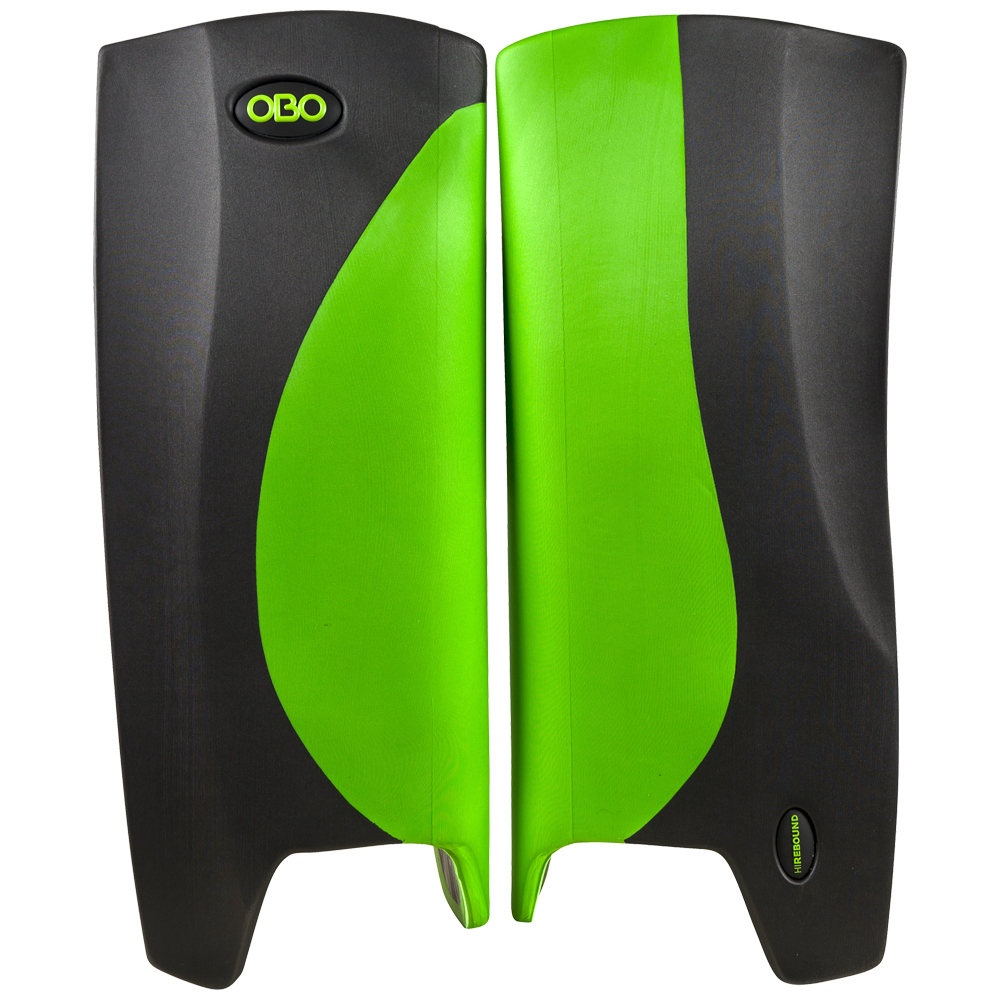 Obo Robo legguards Hi-rebound green/black