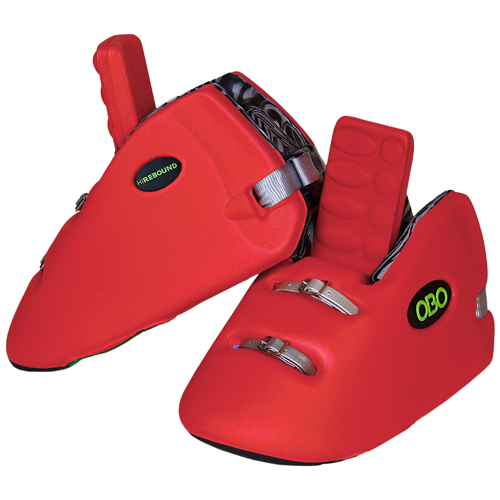 OBO Robo Hi-rebound kickers red