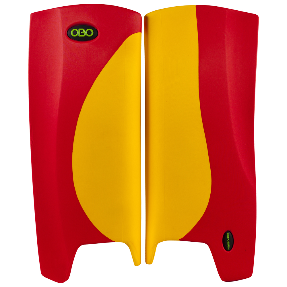 Obo Robo legguards Hi-rebound yellow/red