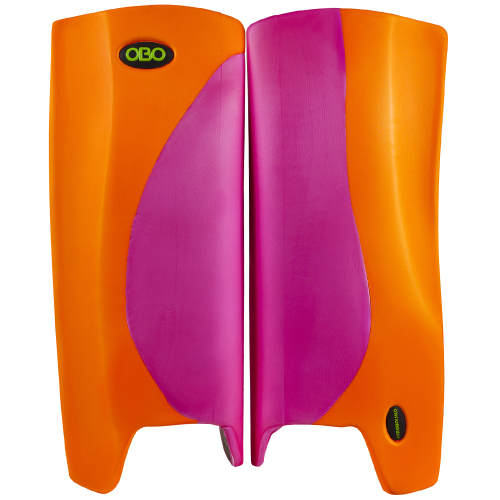 Obo Robo legguards Hi-rebound pink/orange