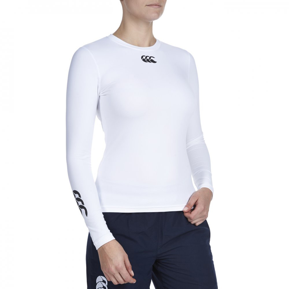 Canterbury women shirt Cold l/s white