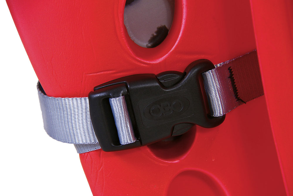 Obo Robo legguards Hi-control red